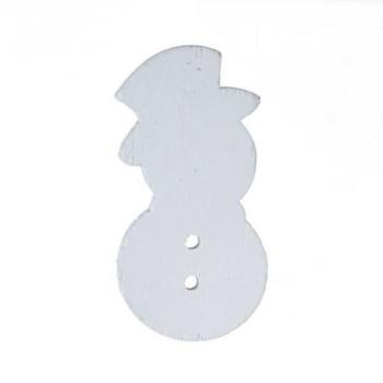 Preview: Knopf "Schneemann"